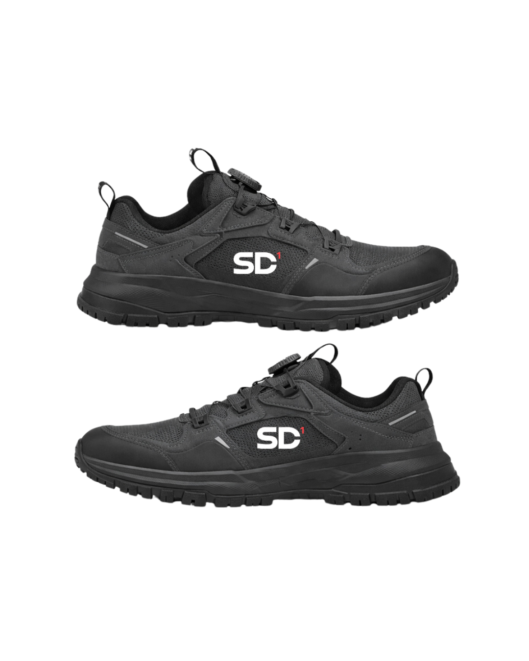Street Design Utility Trail Sneakers All Black – SD1-014