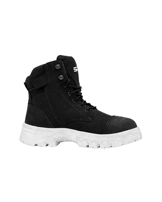 Street Design Zip Scuff Slate Safety Boots – SD1-022
